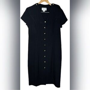 80’s Vintage Julian Taylor New York Button Down Dress